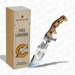 Faca Londrina – Cutelaria Forjada Á Mão + Garantia