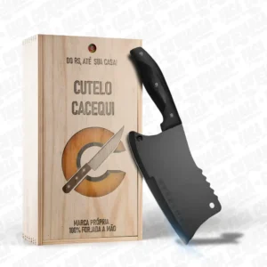 Cutelo Artesanal Cacequi – Cutelaria Forjada À Mão + Garantia