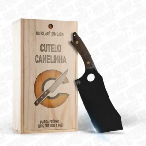 Cutelo Artesanal Canelinha – Cutelaria Forjada À Mão + Garantia