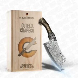 Cutelo Artesanal Chapecó - Cutelaria Forjada À Mão + Garantia